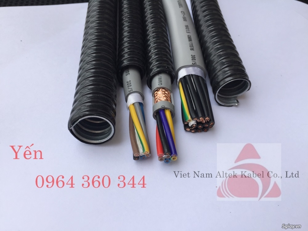 Có sẵn ống ruột gà lõi thép bọc nhựa, ống luồn dây điện nhập khẩu - 4