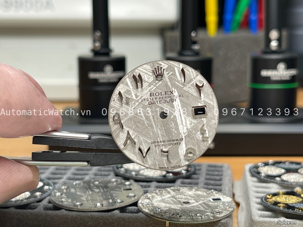 Độ mặt thiên thạch, xà cừ cho đồng hồ Rolex - 20