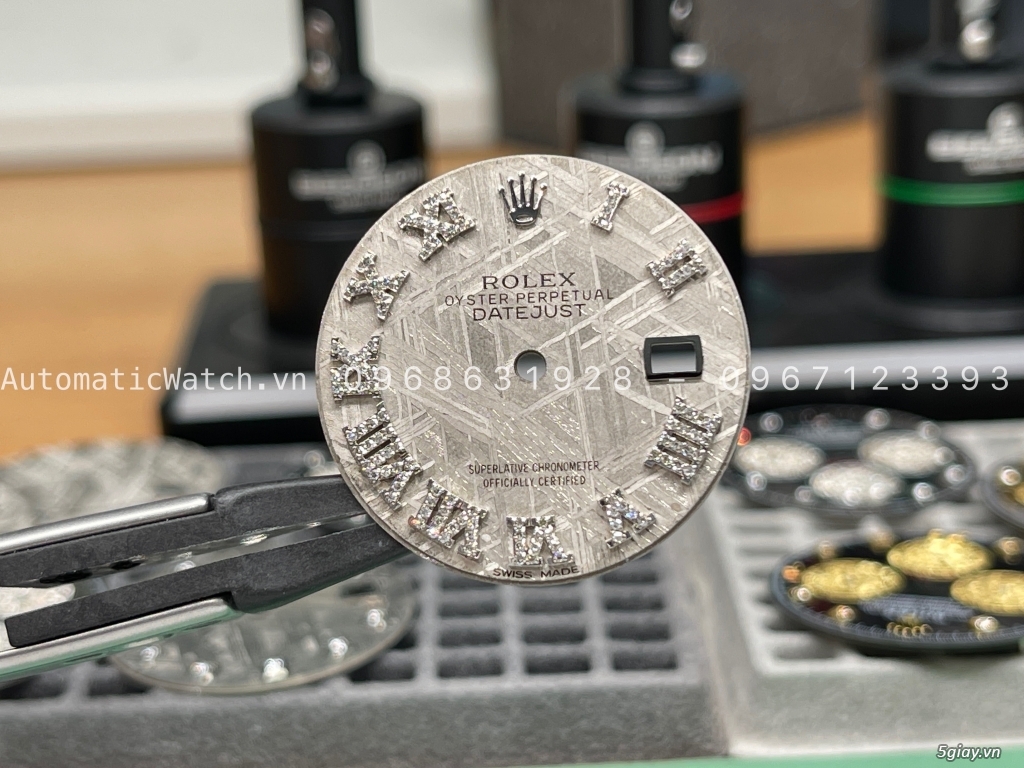 Độ mặt thiên thạch, xà cừ cho đồng hồ Rolex - 19