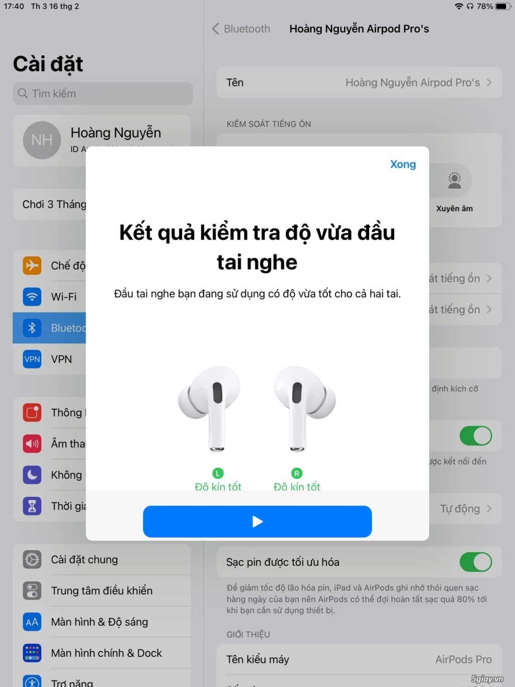 The New AirPod Pro Super Rep 1:1 Chip 2021 - Chống Ồn Xuyên Âm Audio - 17