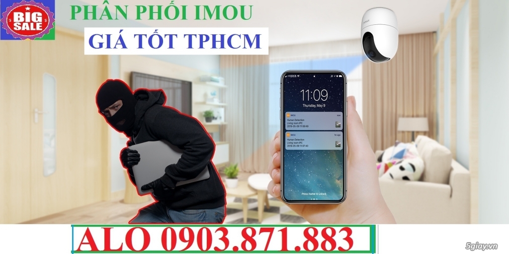 đại lý camera IMOU 2021- Camera wifi IMOU Việt Nam GIÁ RẺ NHẤT VN - 1