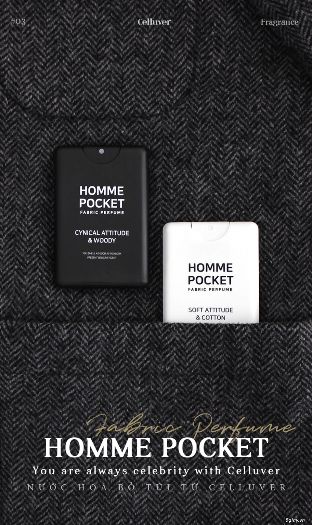 CELLUVER HOMME POCKET CYNICAL ATTITUDE & WOODY 20ML - 14
