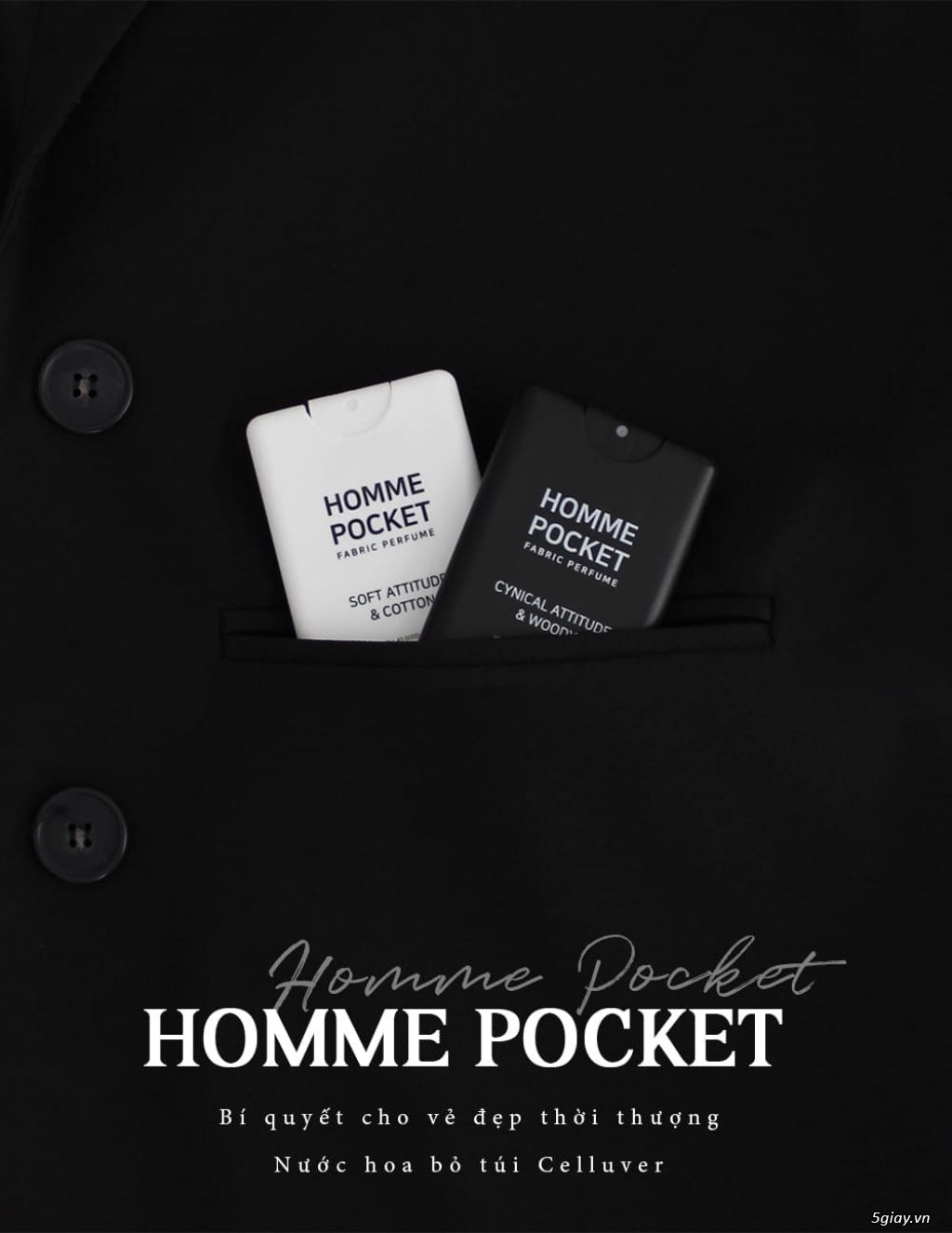 CELLUVER HOMME POCKET CYNICAL ATTITUDE & WOODY 20ML - 11