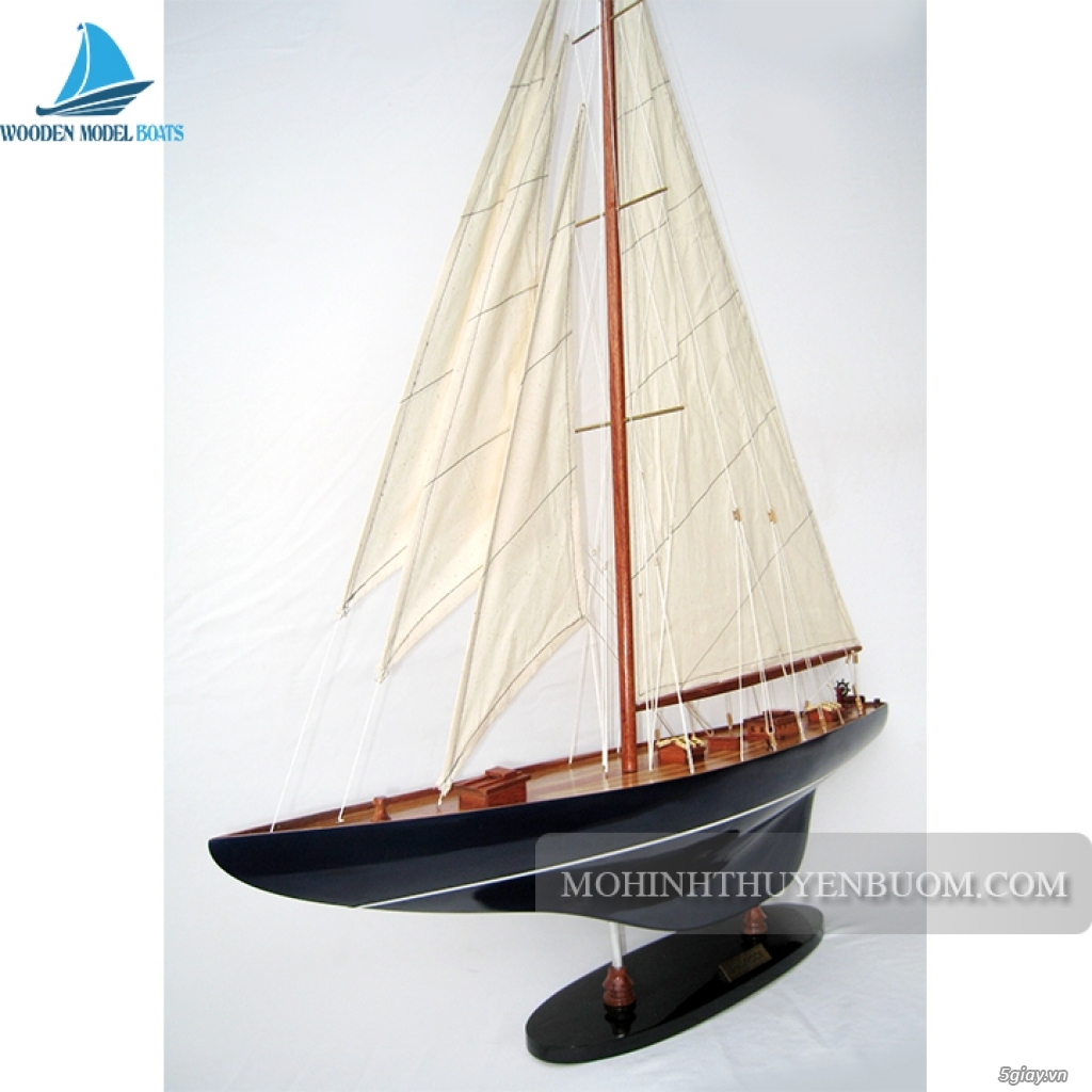 Thuyền Buồm SHAMROCK PAINTED DARK BLUE - 1