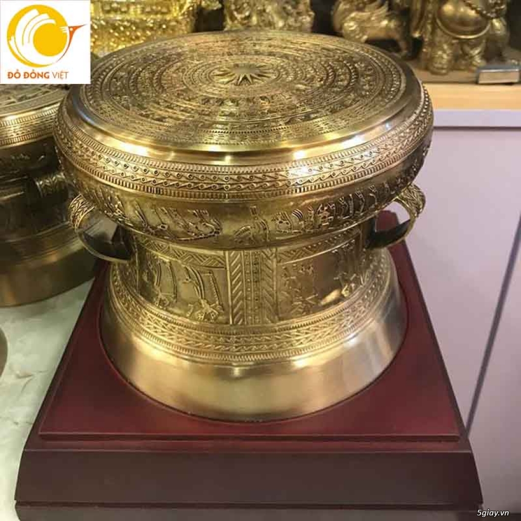 Đồ Đồng Mỹ Nghệ Trống Đồng Đông Sơn - 1