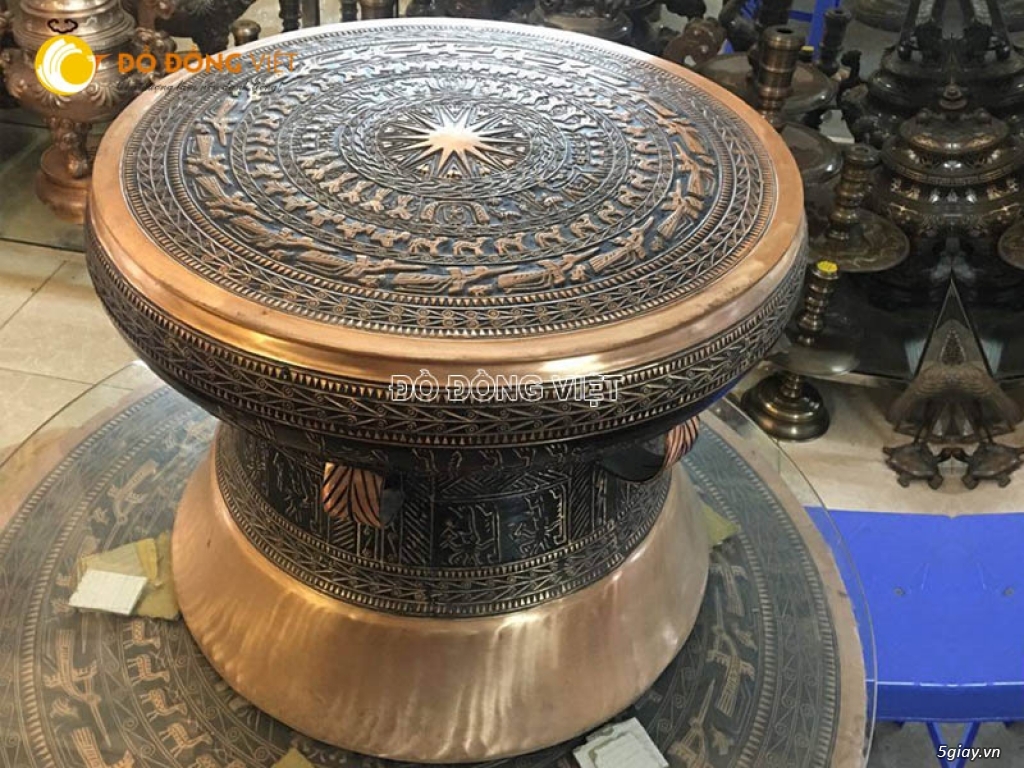 Đồ Đồng Mỹ Nghệ Trống Đồng Đông Sơn - 3
