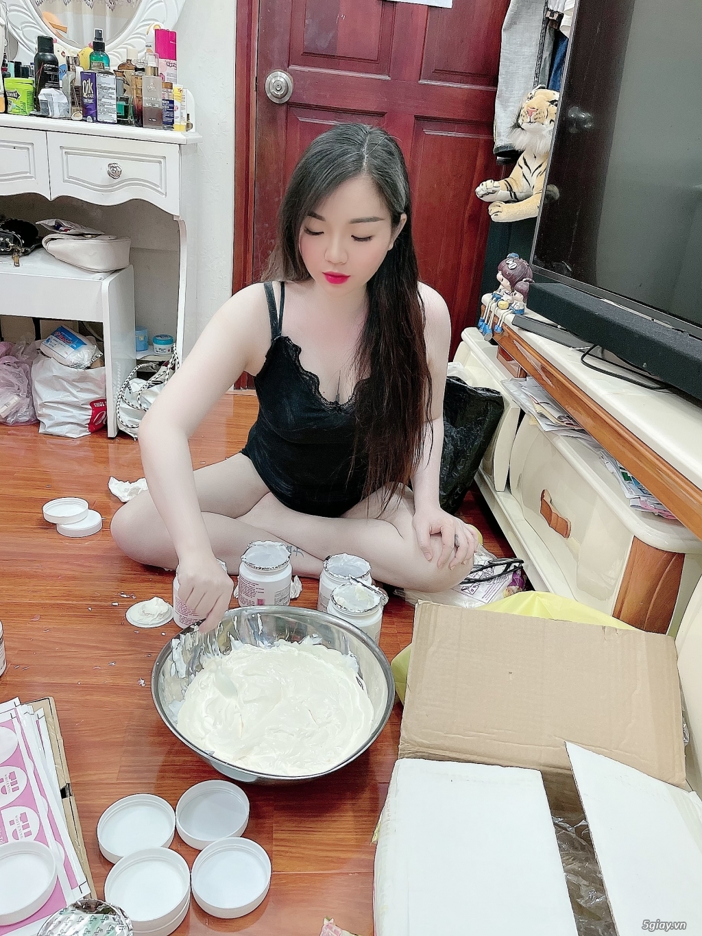 Kem body siêu trắng da công thức độc quyền spa - 1