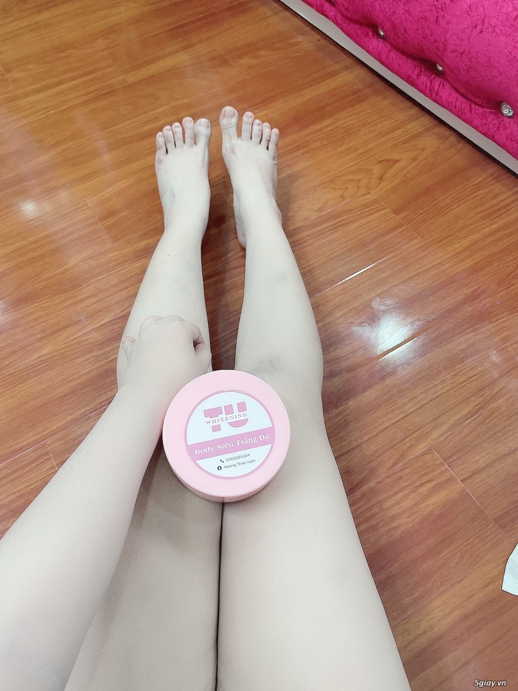 Kem body siêu trắng da công thức độc quyền spa