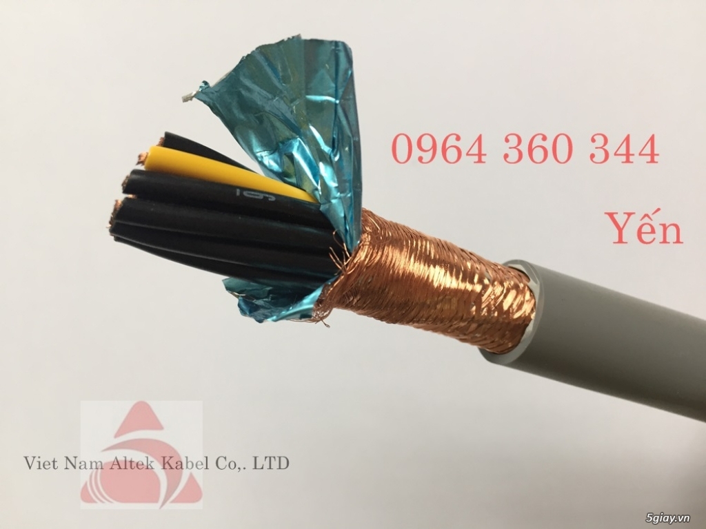 cáp điều khiển Altek Kabel SH-500 6x0.5mm, 6x0.75mm, 6x1.0mm, 6x1.5mm - 1