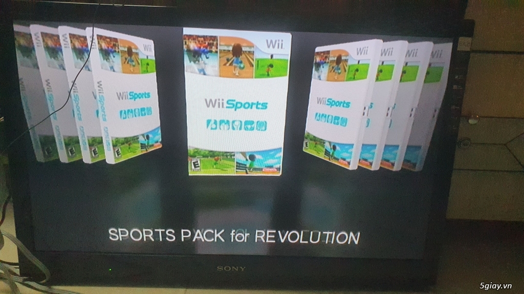 máy wii hàng Nhật màu đen 2 tay wii thêm 1 motion plus, 1 nunchuk, box - 8