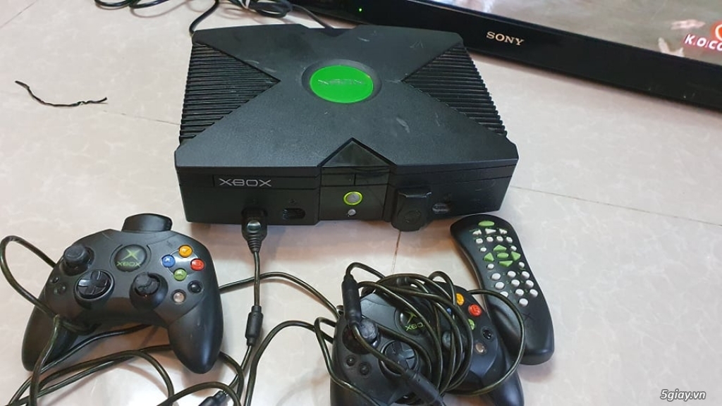 Thanh lý máy Xbox classic  kèm 2 tay 1 save 1 dĩa, remote - 3