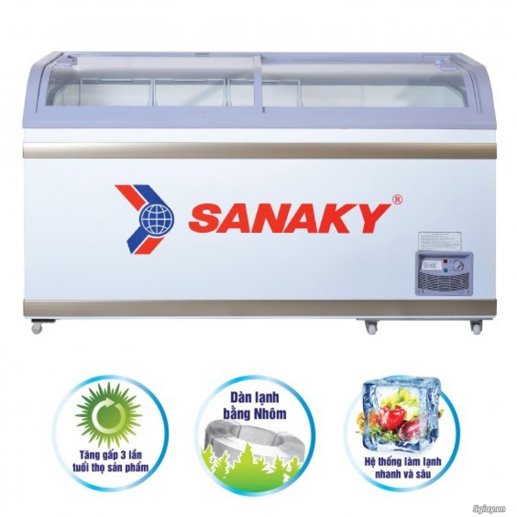 Tủ đông kính lùa Sanaky VH888K— Hàng chính hãng giá tại KHO