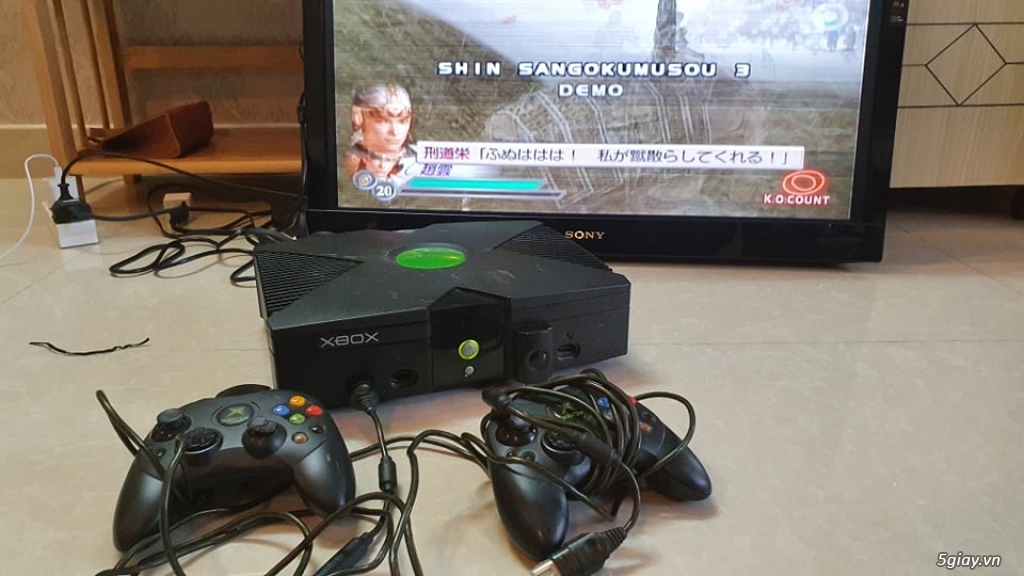 Thanh lý máy Xbox classic  kèm 2 tay 1 save 1 dĩa, remote - 2