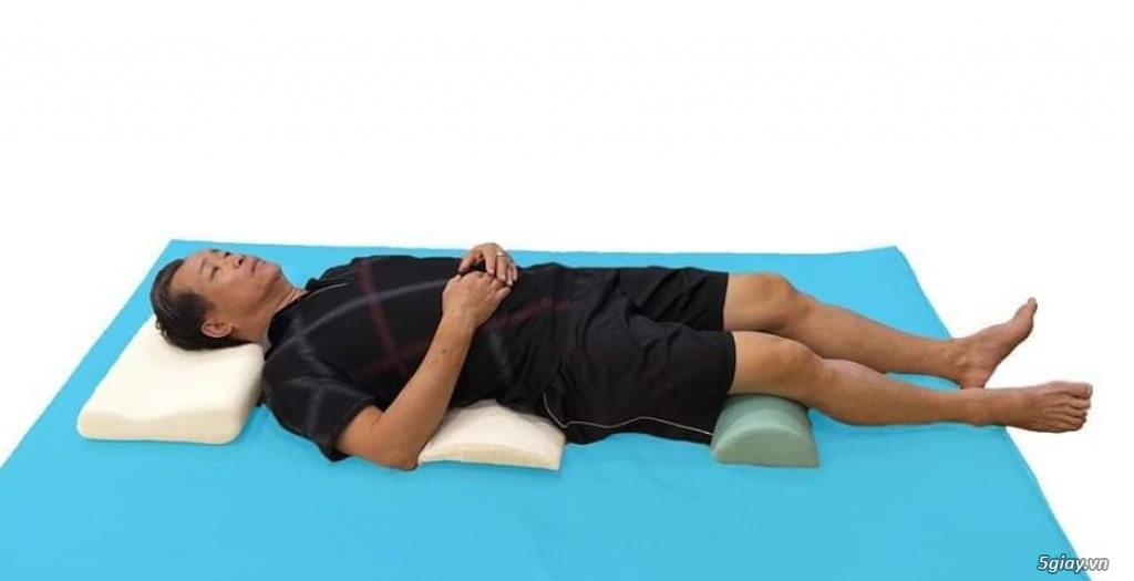 Combo bộ 3 gối bảo vệ cột sống cổ, lưng, kê chân khi ngủ
