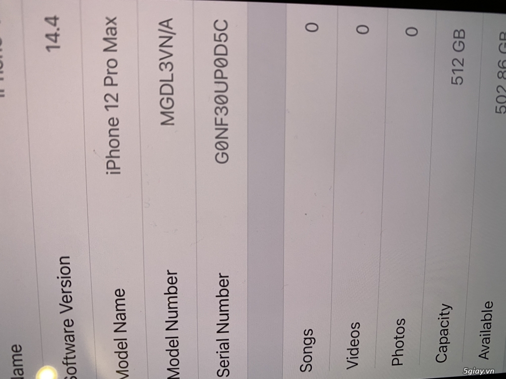 Bán ip12 pro max 512gb, hàng VN/A, màu Blue, fullbox, 30 triệu - 3