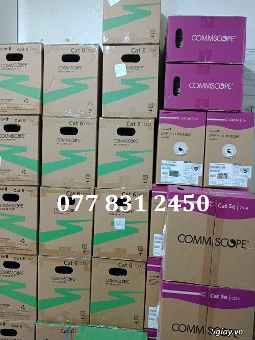Cáp mạng Cat5e Cat6 Commscope giá tốt chuyên thi công dự án. - 5