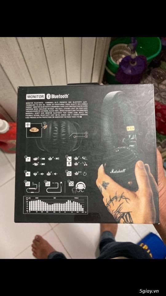Tai nghe marshall monito bluetooth - 1