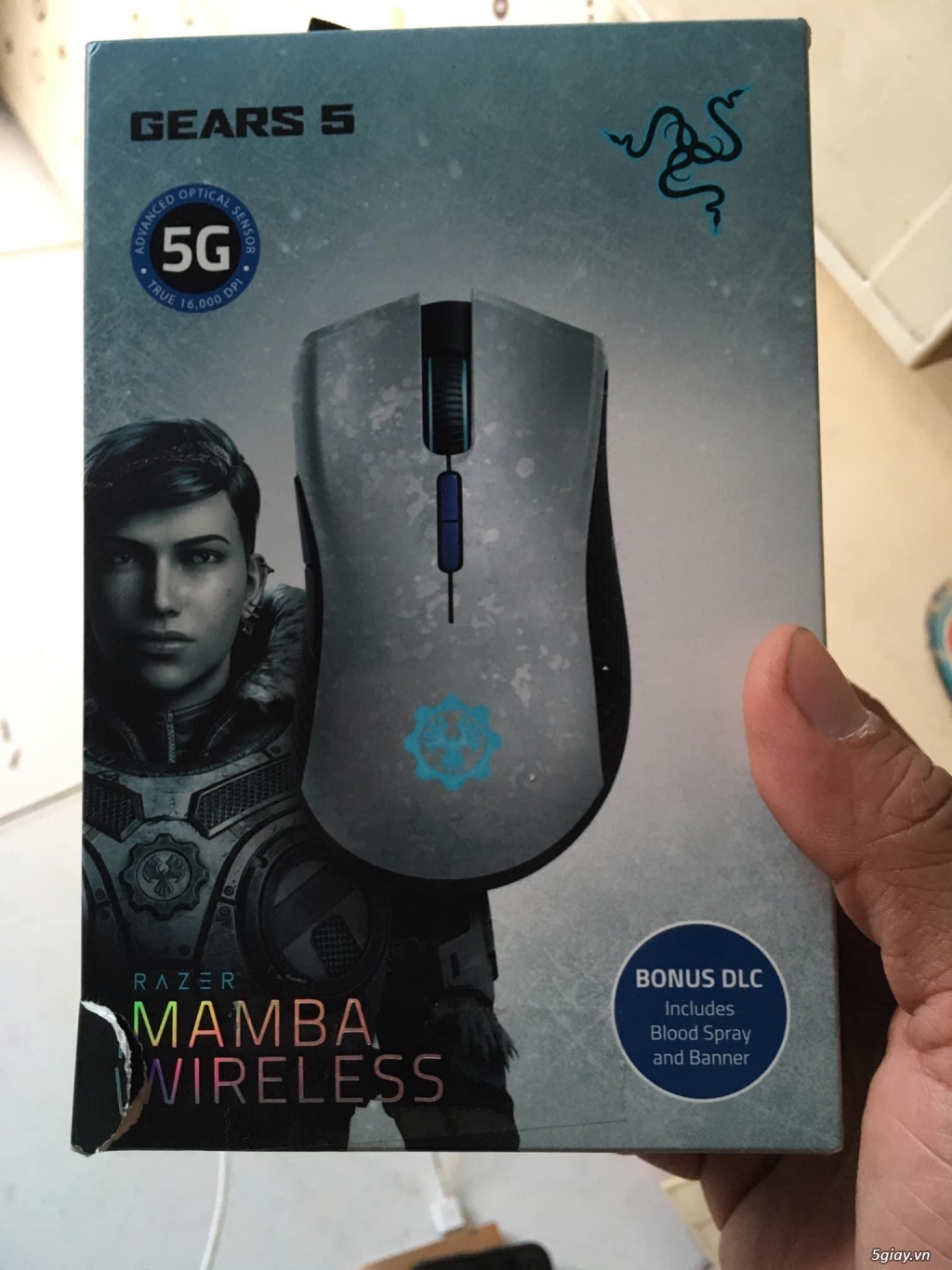 Chuột razer mamba gears 5