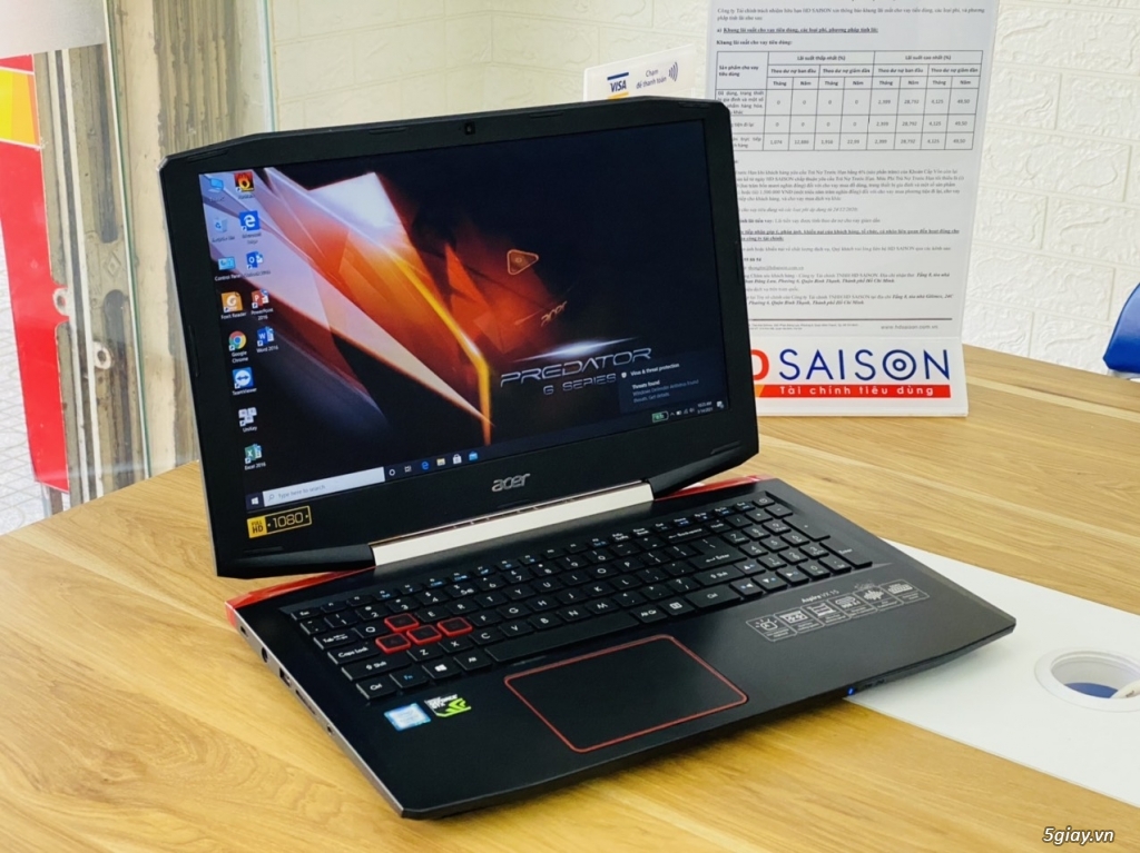 Laptop Gaming Acer Aspire VX5-591G i7-7700HQ Bảo Hành 3 Tháng - 3