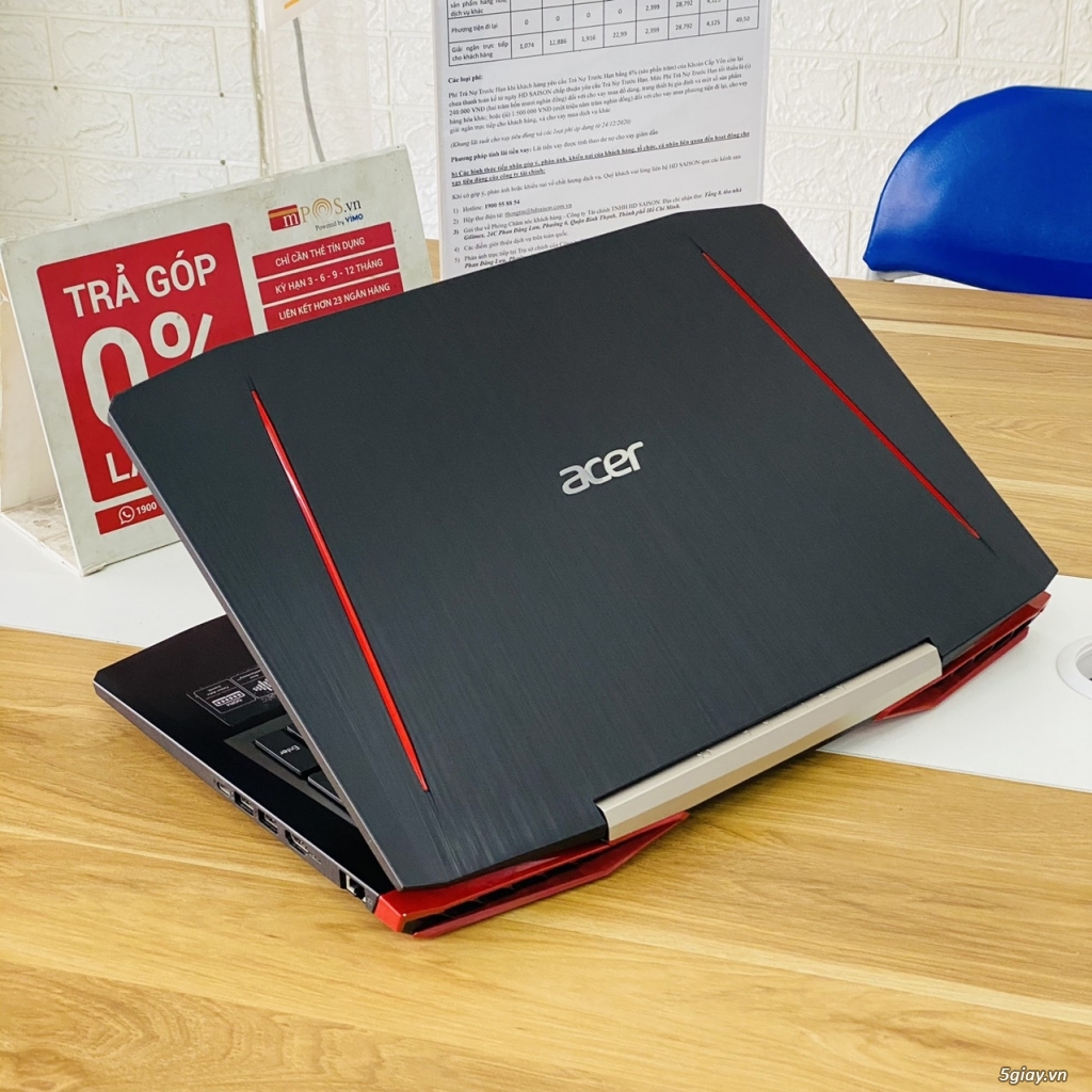 Laptop Gaming Acer Aspire VX5-591G i7-7700HQ Bảo Hành 3 Tháng - 4