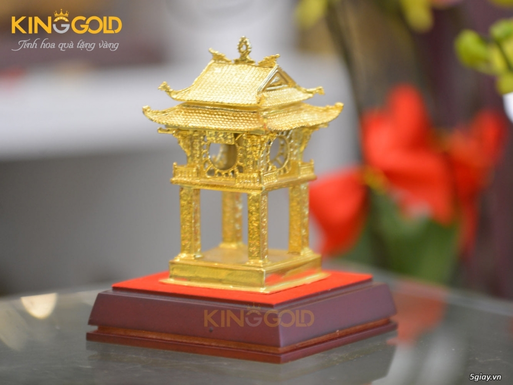 MÔ HÌNH KHUÊ VĂN CÁC MẠ VÀNG 24K ĐẸP TINH XẢO - 2