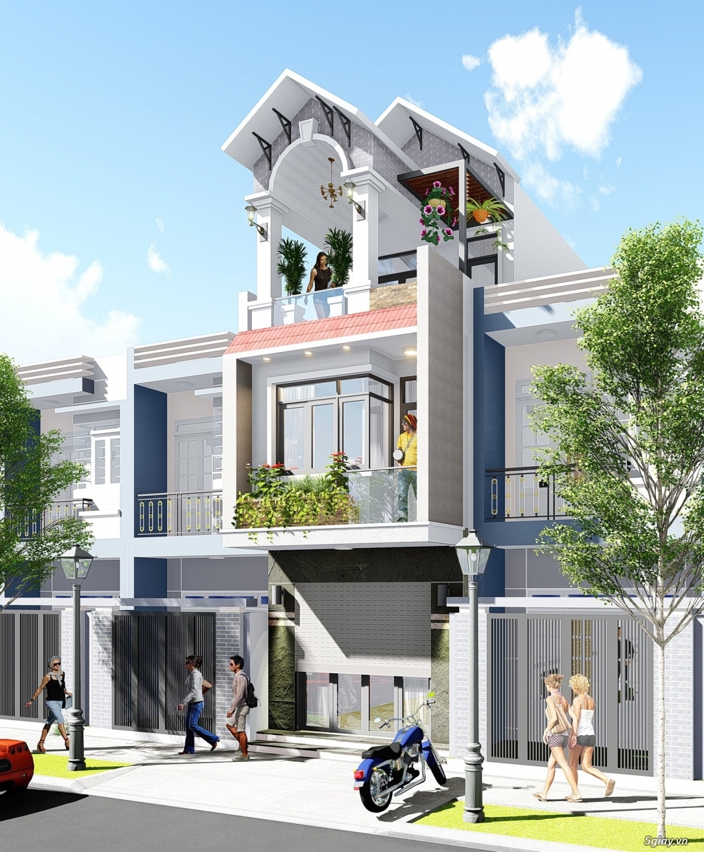 Thi công nhà phố uy tín-chất lượng-giá hợp lý