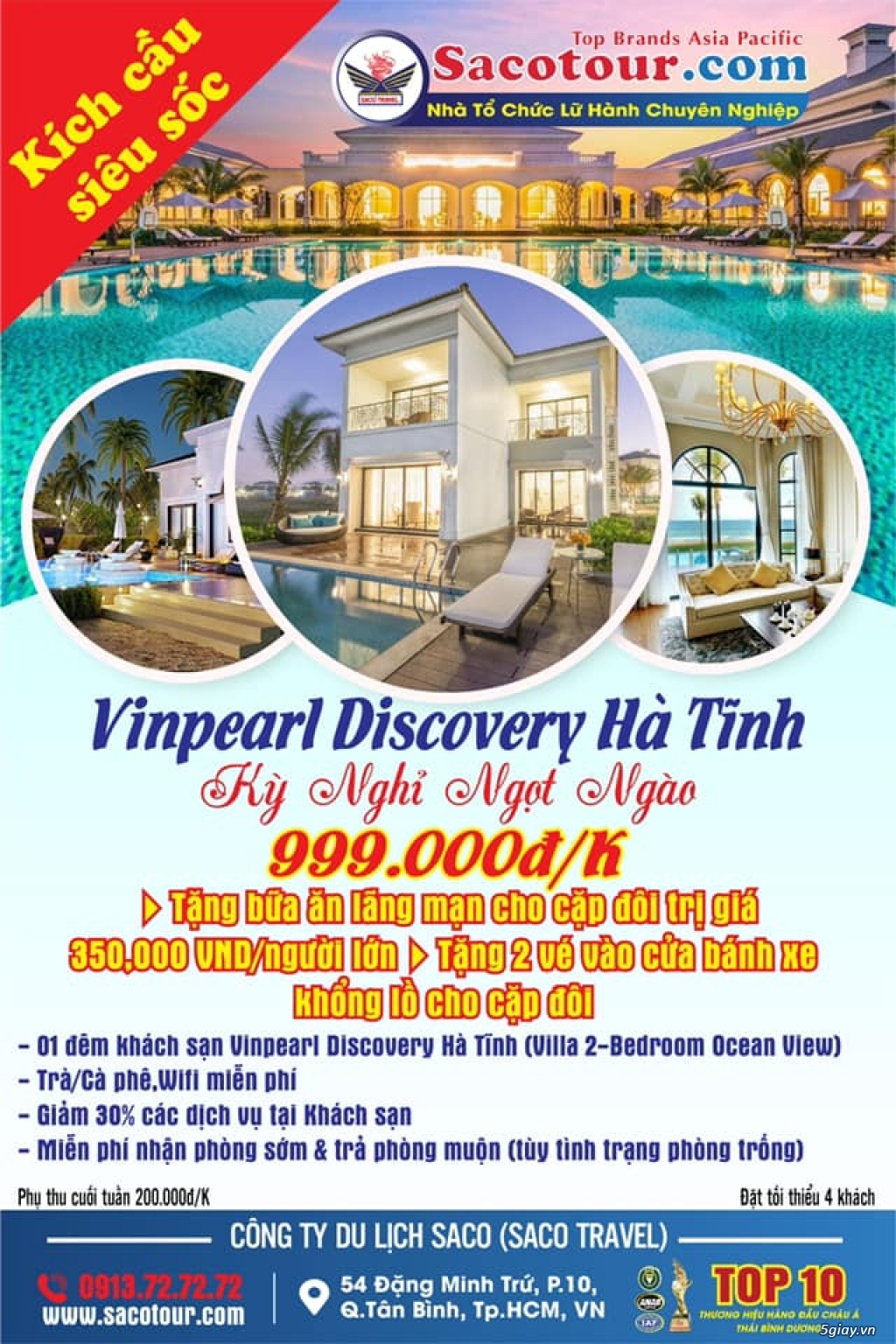 Tour khuyến mãi 2021 | Saco travel - 2