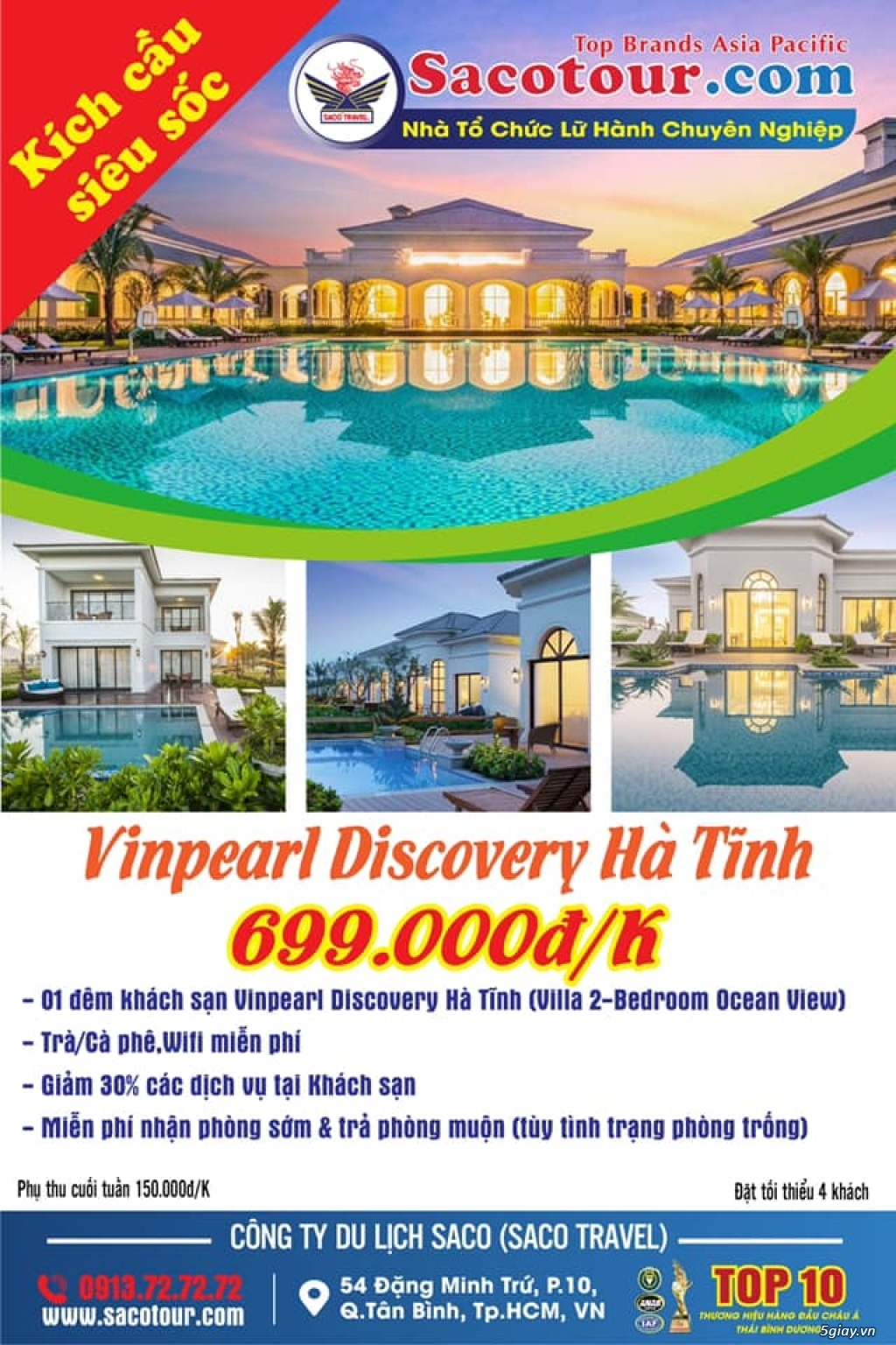 Tour khuyến mãi 2021 | Saco travel - 1