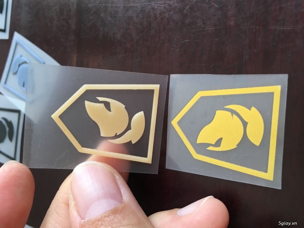 Nhãn ép nhiệt ( tem mác ép nhiệt) - 1