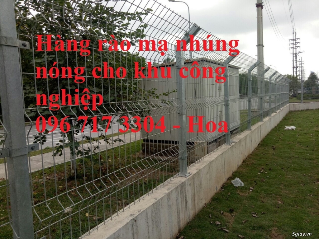 Hàng rào sơn tĩnh điện D5(50*100) chất lượng cao giá sản xuất - 1
