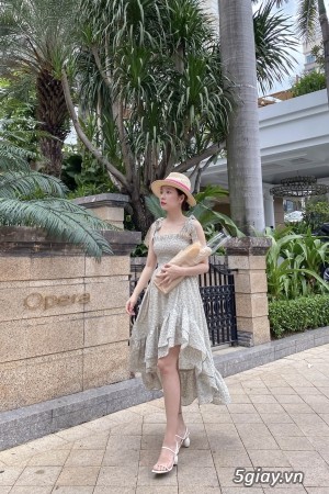 Váy hoa thiết kế cao cấp - 4