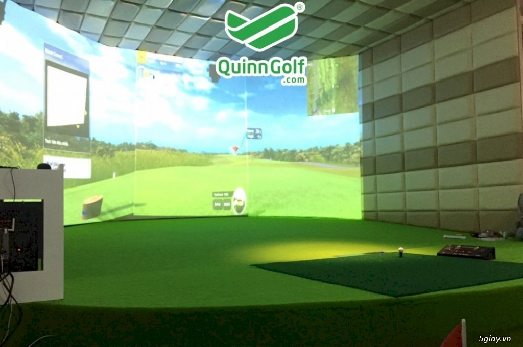 Thi công phòng tập golf 3D - 2