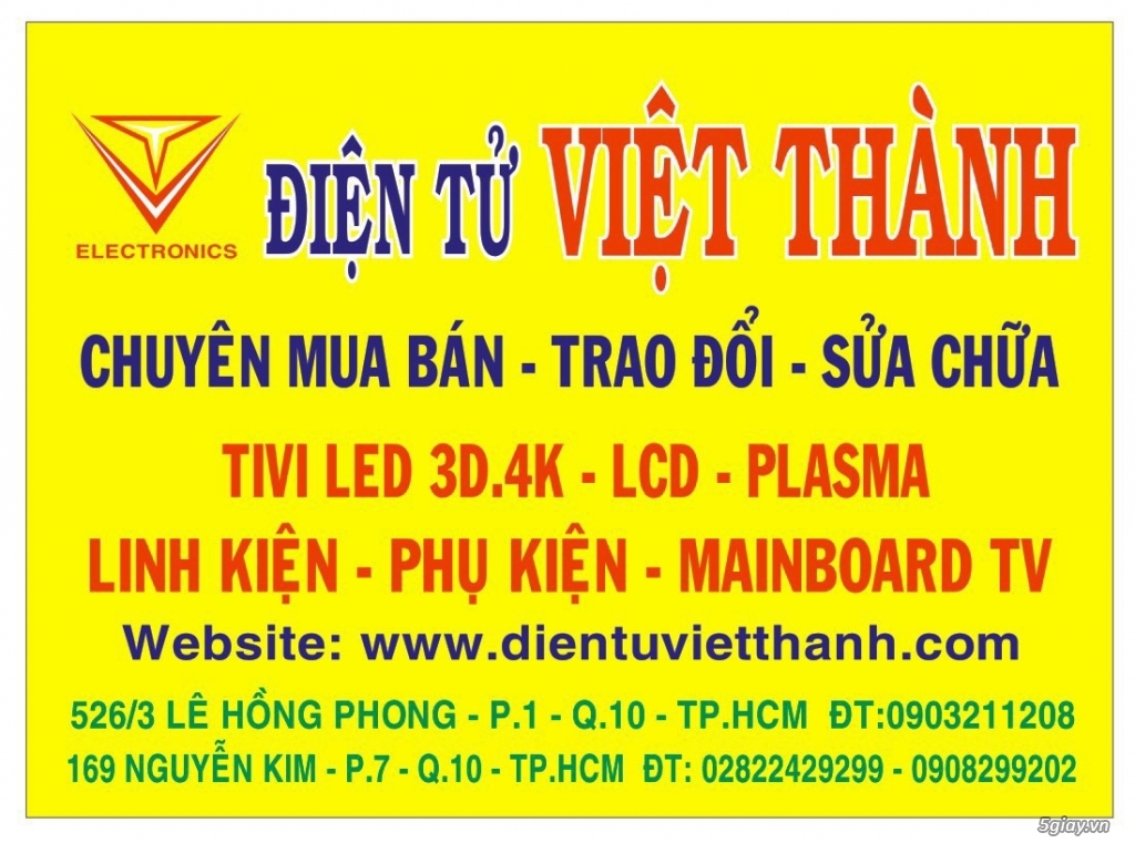 Sửa TiVi - Điện Tử Việt Thành Nhật Tảo | 5giay