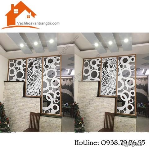 Thi công vách ngăn cầu thang phòng khách quận 12 - 6