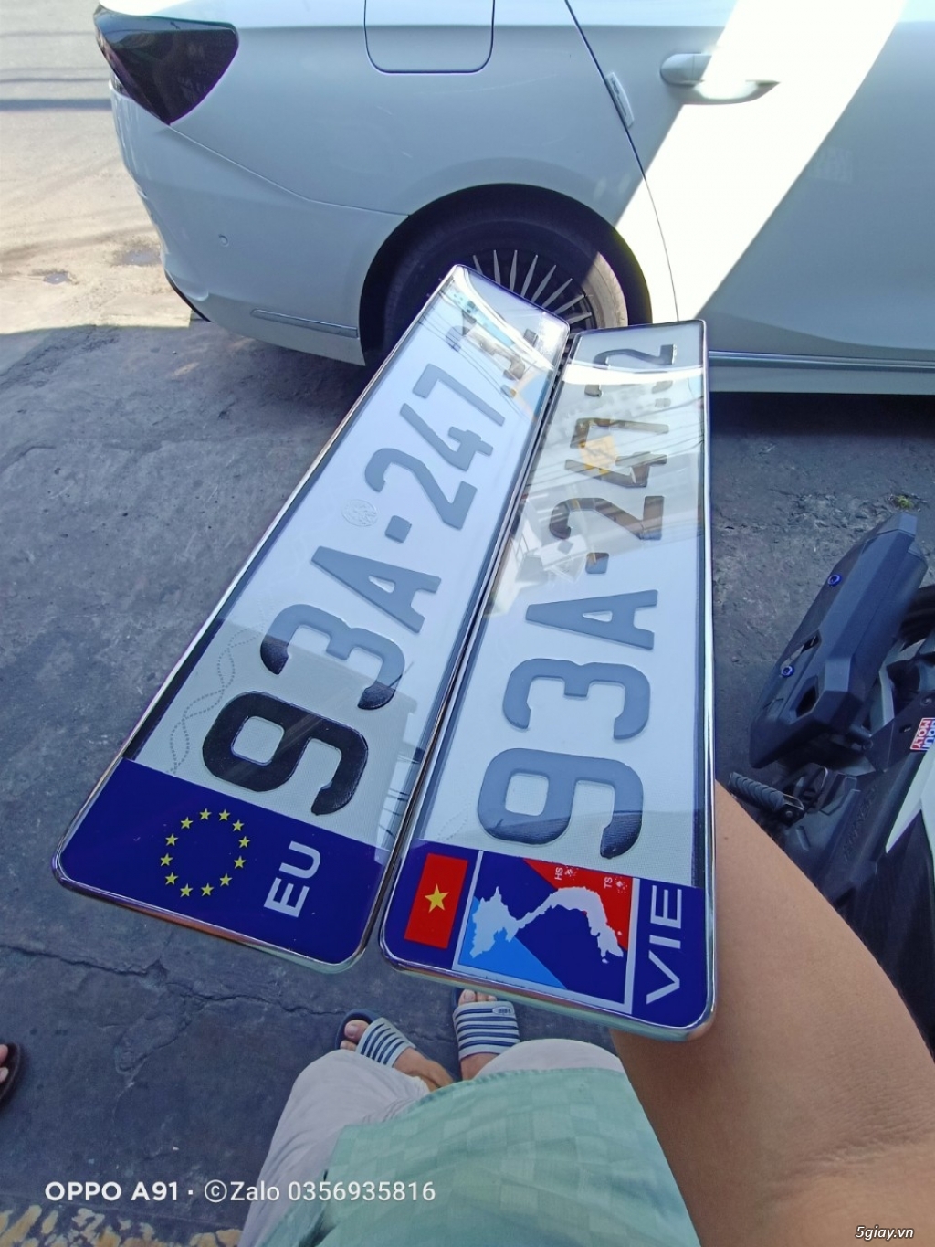 ÉP KHUNG BIỂN SỐ ĐẸP,CHỐNG NƯỚC Ở THÀNH PHỐ THỦ ĐỨC .ĐỘI GT RẠCH CHIẾT - 7