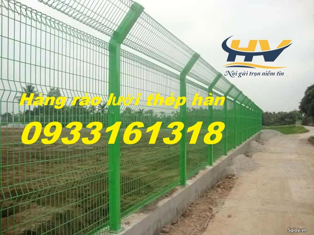 Hàng rào sắt, hàng rào lưới thép, hàng rào mạ kẽm