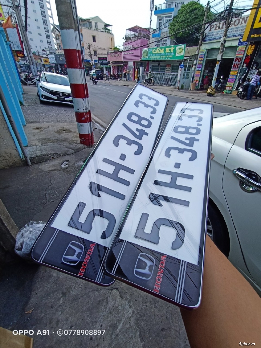 ÉP KHUNG BIỂN SỐ ĐẸP,CHỐNG NƯỚC Ở THÀNH PHỐ THỦ ĐỨC .ĐỘI GT RẠCH CHIẾT - 13