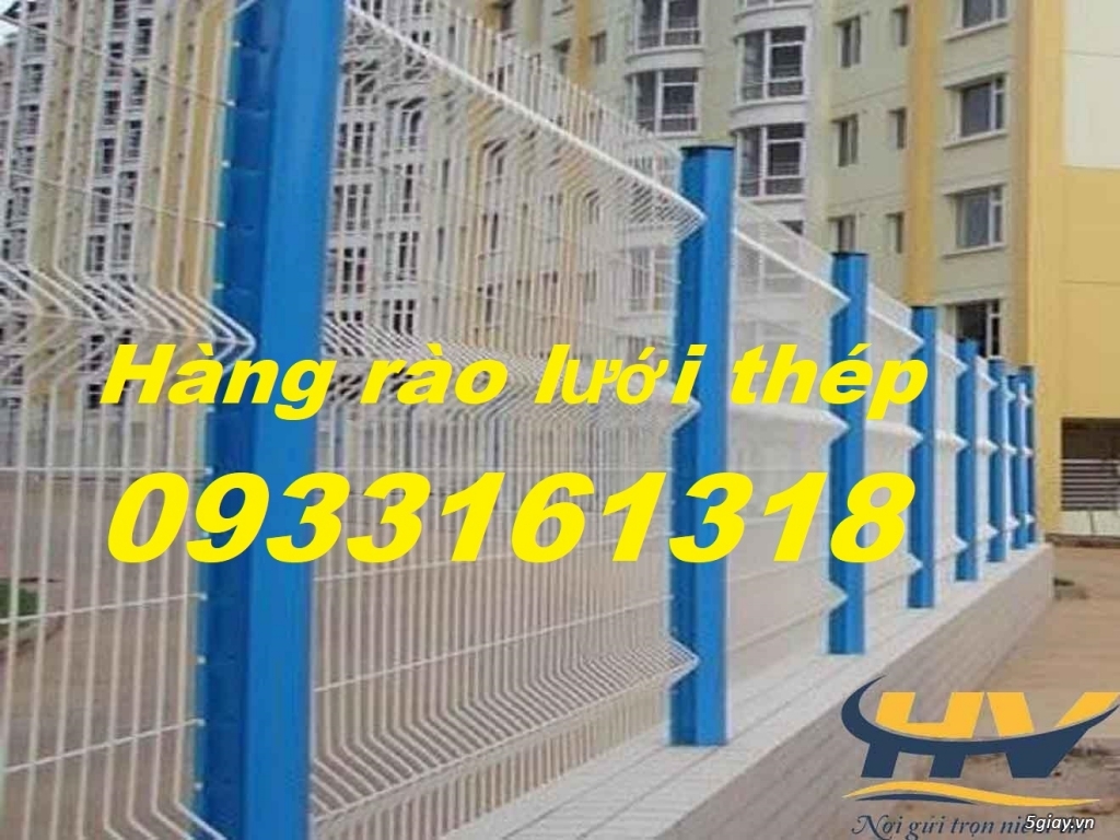 Hàng rào sắt, hàng rào lưới thép, hàng rào mạ kẽm - 2