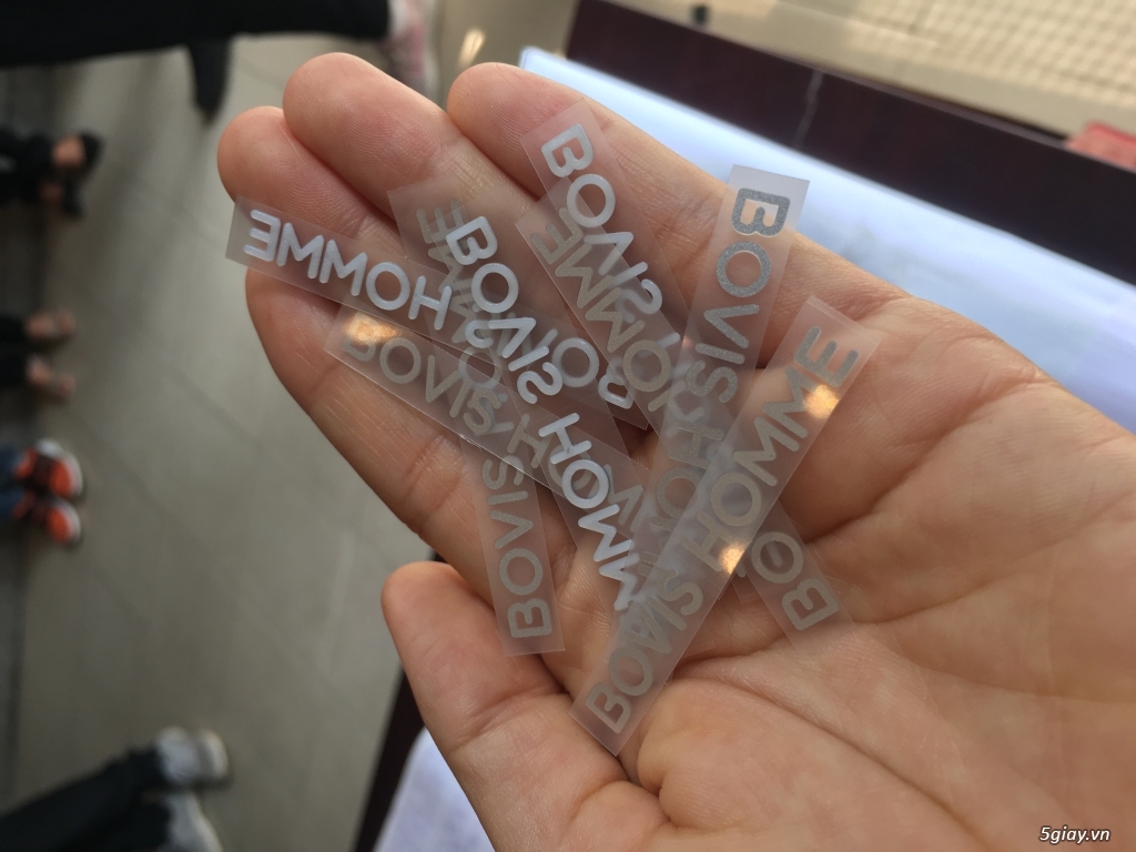 Nhãn ép nhiệt ( tem mác ép nhiệt) - 1