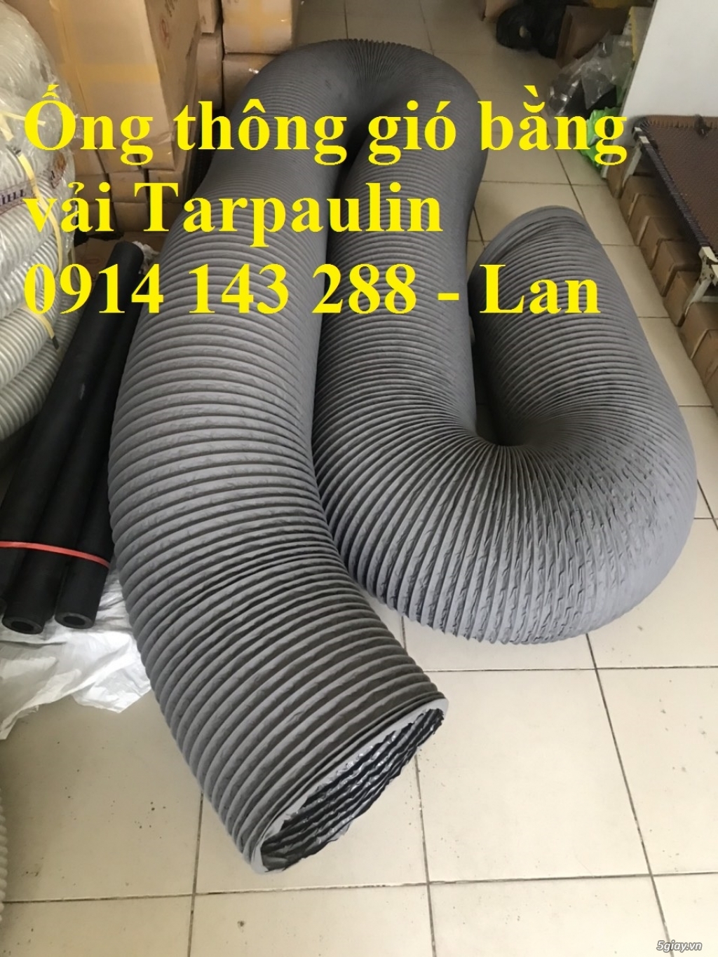 Ống gió mềm vải Hàn Quốc D250 chính hãng giá rẻ - 096 717 3304 - 4