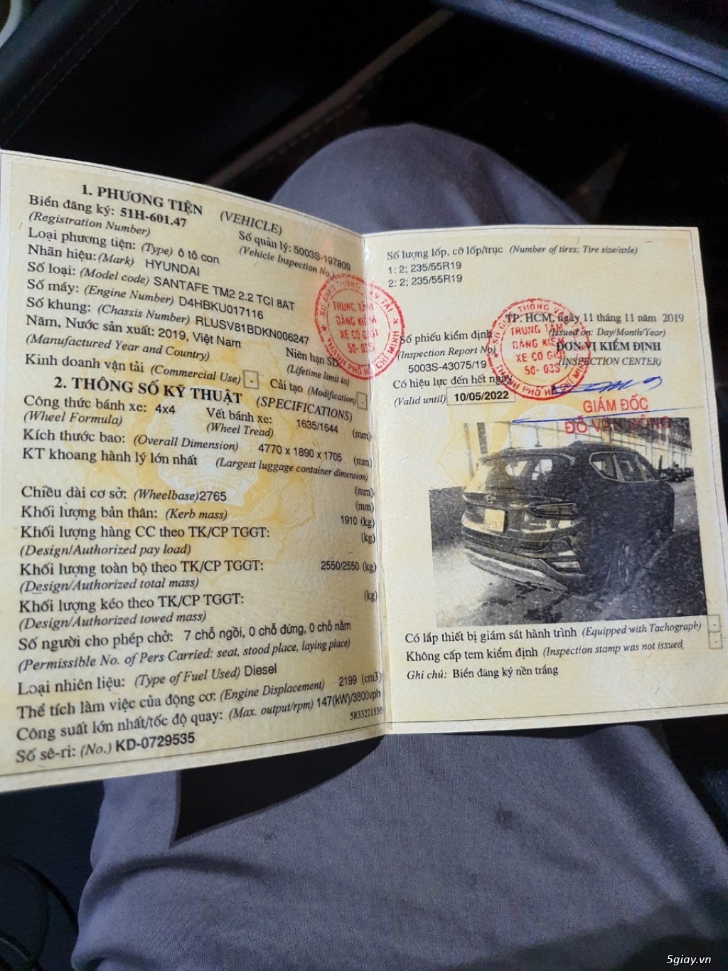 Santafe bản đặc biệt, xe như mới, giá hợp lý - 8