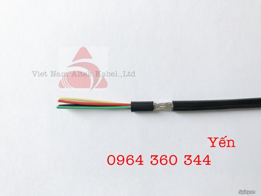 Cáp tín hiệu cân điện tử 4c x 0.22mm2 - 5