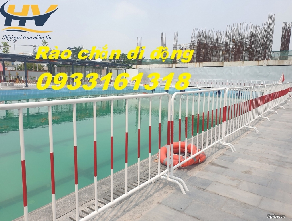 Rào chắn di động, hàng rào bảo vệ, khung hàng rào ngăn kho - 2