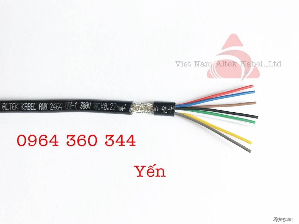 Cáp tín hiệu cân điện tử 4c x 0.22mm2 - 3