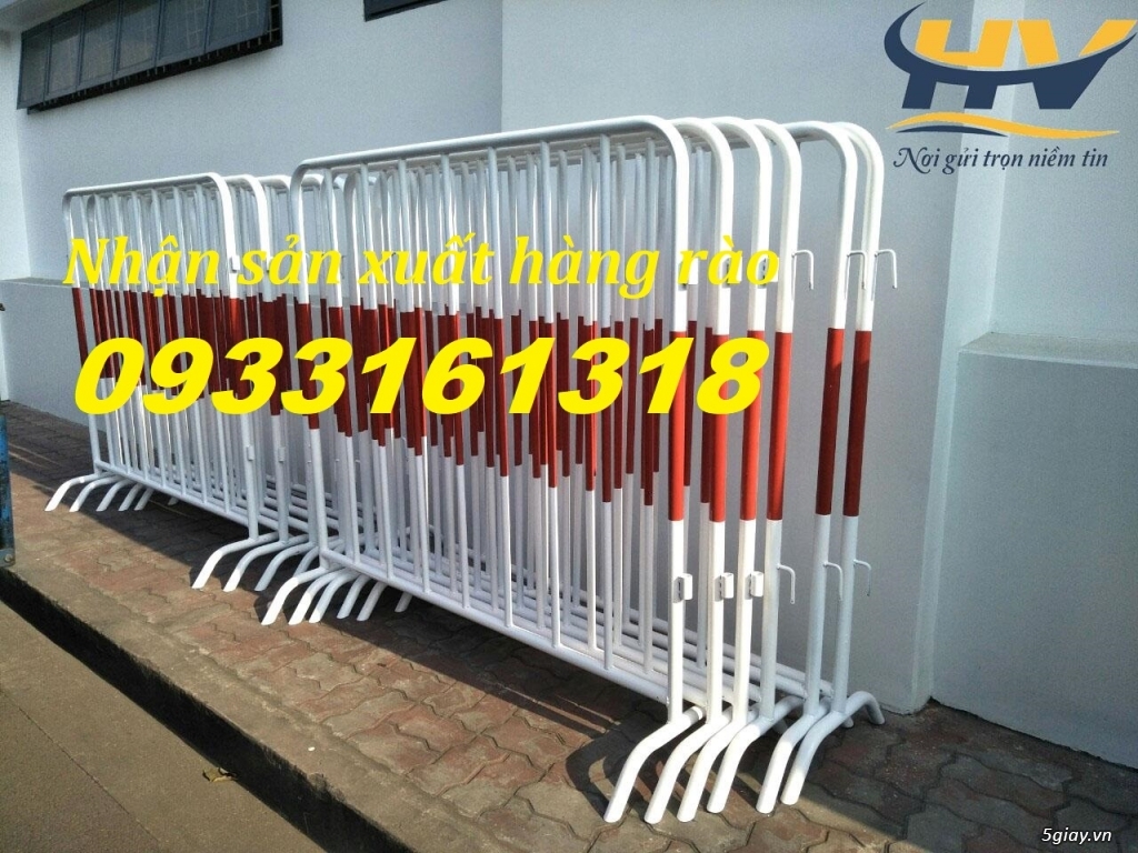 Rào chắn di động, hàng rào bảo vệ, khung hàng rào ngăn kho - 1