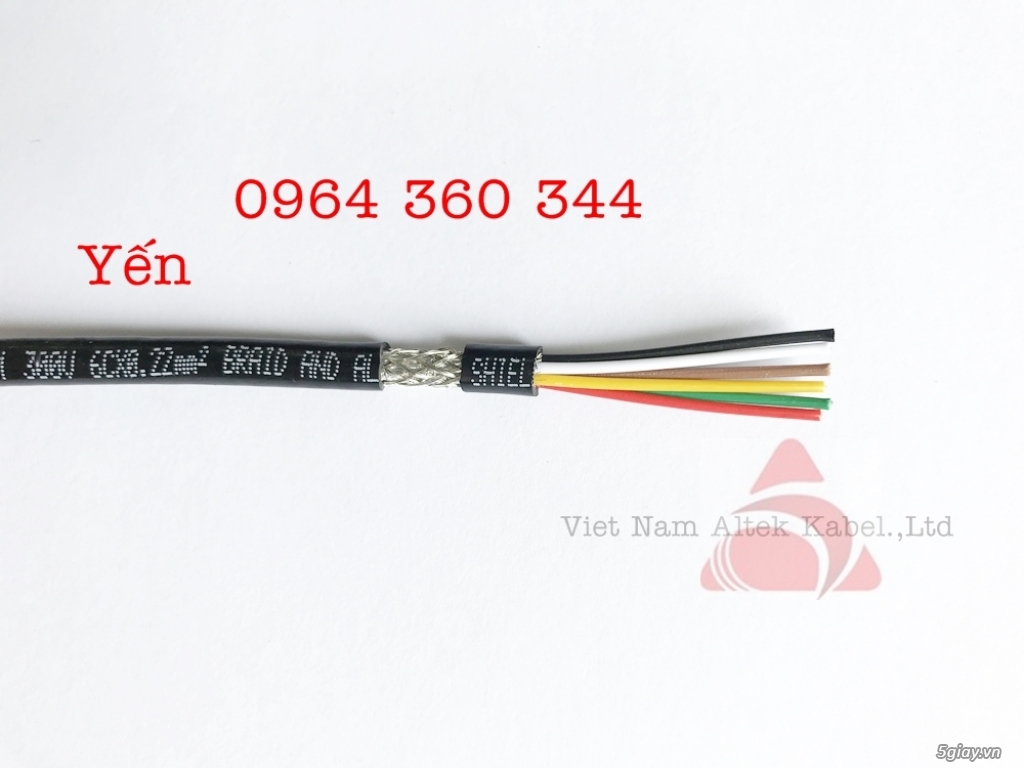 Cáp tín hiệu cân điện tử 4c x 0.22mm2 - 4