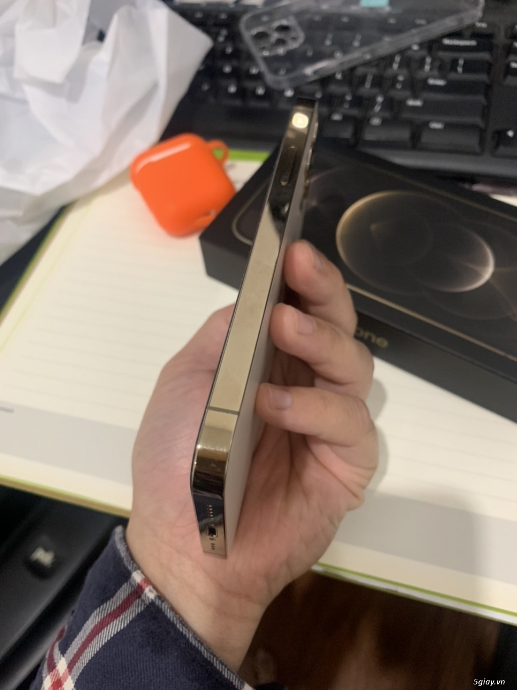 Iphone 12 pro 128,vàng- mới mua 2 ngày Shopdun - 1