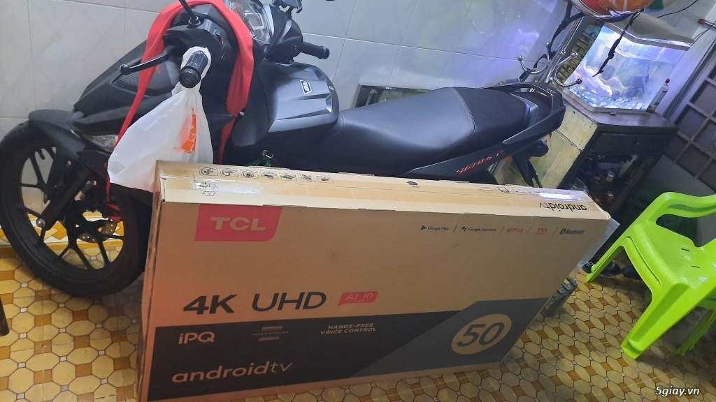Android tivi TCL 50 inch 4K 50P715 - FULL BOX - NEW 100%