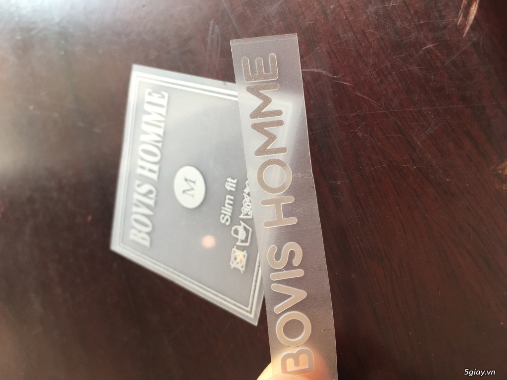 Nhãn ép nhiệt ( tem mác ép nhiệt) - 1