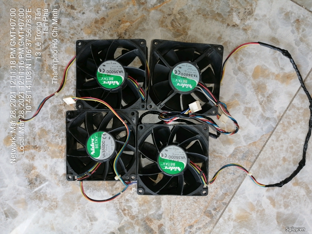 Bán các loại quạt 12VDC - 8
